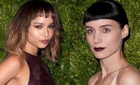 Would You Rock the Severe Bangs Trend?