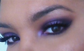 Purple Smokey Eyes