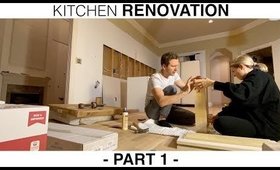 🏠House Vlog: Kitchen Renovation Part 1 🏠