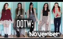 OOTW: Outfits of the Week November | BeautyTakenIn