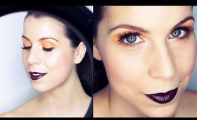 Black Rose Glossy Makeup