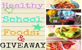 Healthy School Food & Giveaway