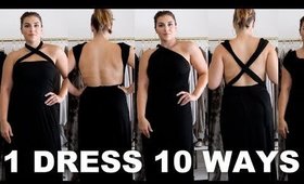 How to Style an Infinity Dress 10+ Ways | Bailey B.