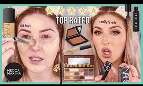 Testing TOP RATED Makeup 🤔 Full Face of Mecca Brands! 👀