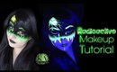 Radioactive Black Light Halloween Makeup Tutorial - 31 Days of Halloween