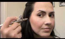 3 minute makeup tutorial using Luminess Air