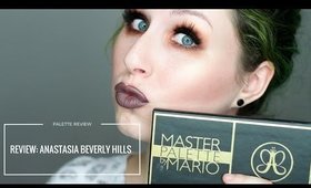 PALETTE REVIEW:  MASTER PALETTE BY MARIO (ANASTASIA BEVERLY HILLS)