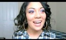 NY Giants Super Bowl XLVI (makeup tutorial) 2012