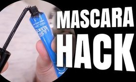 THE BEST MASCARA HACK EVER!!!!