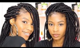 Crochet Faux Locs No Cornrows No Wrapping► Natural Hair Protective Styles