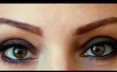 HOW TO FILL IN SPARSE EYEBROWS  2015  + how to get fuller looking eyebrows