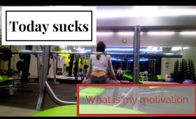 What motivates me & Upper body workout | Day in the life