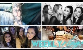 Weekly Vlog #80 | New Tattoo & London w/the Girls