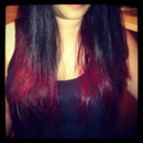 Red Ombre Hair 