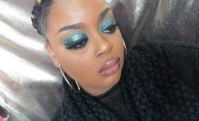 Teal Halo Eye tutorial - HOW TO SLAY WITH A COLD