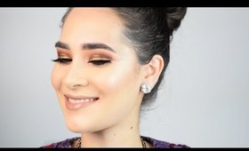 Easy Holiday Metallic Eye Makeup Tutorial