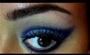 Winged Saphire Makeup Look (Color Trend for Spring 2012)