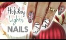Christmas Nails 2014 | Holiday Lights Nails ♡