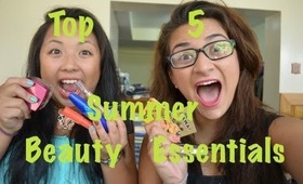 Top 5 Summer Beauty Products with Bellylovesyou