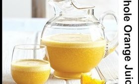 HOW - TO: WHOLE ORANGE JUICE IN VITAMIX S55