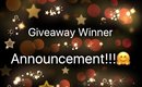 Giveaway Winner Announcement | SimpleeJessicaR