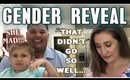 GENDER REVEAL - BABY #2:  NOT THE REACTION I EXPECTED!!!