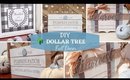 DIY Dollar Tree Fall Decor | Farmhouse Signs