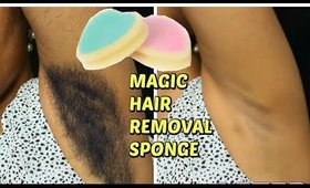 MAGIC HAIR REMOVAL SPONGE | SuperPrincessjo