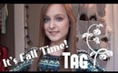 It's Fall Time Tag!