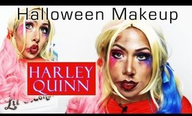 Halloween Makeup:  Harley Quinn - Suicide Squad