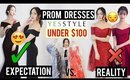 CHEAP Prom Dresses under $100 from YESSTYLE Try On | GIVEAWAY
