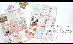 How To Make Pocket Letters 💌🎀💕 | Charmaine Dulak