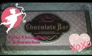 Too Faced Chocolate Bar Palette - 1st thoughts & Swatches