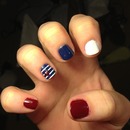 a little red white and blue 