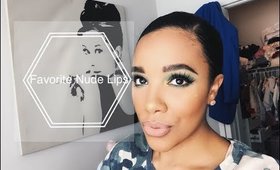 Favorite Nude Lips | Friday Top 5| leiydbeauty