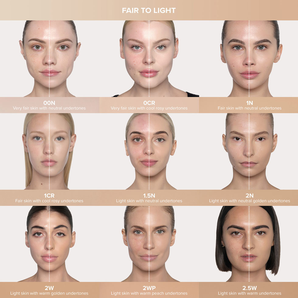 Anastasia Beverly Hills Impeccable Blurring Second-Skin Matte Foundation in Fair Shades