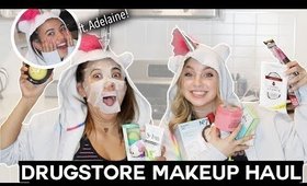 Drugstore Makeup Haul ft. Adelaine Morin + GIVEAWAY!