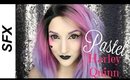 3 Minute Harley Quinn Inspired Pastel Halloween Costume | Makeup Tutorial