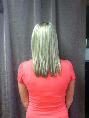 Haircolor, cut and style by Keely Smith