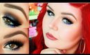 Glittery Duo Chrome Smokey Eye Using Colourpop Cosmetics | Full Face Tutorial