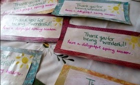 Kindness: "Just Because" Thank You Notes | RebeccaKelsey.com