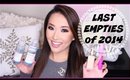 LAST EMPTIES OF 2014 - Beauty Products I've Used Up - hollyannaeree