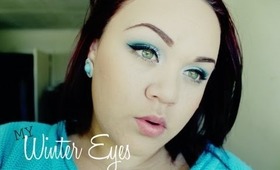 Get ready with me ♡ My winter eyes