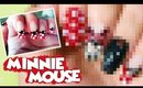 10 Year Challenge - Recreating my old Minnie Mouse Nail Art // Nail Art Tutorial