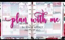 Plan With Me | B6 Rings Weekly • Pretty Plans | Bliss & Faith