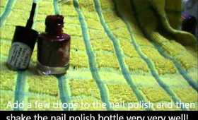 Thinning Out Dry Konad Nail Polish for konad nail art with konad nail polish colors