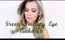 Inspired Makeup Look Using Green Eyeshadows - Lavish Palette