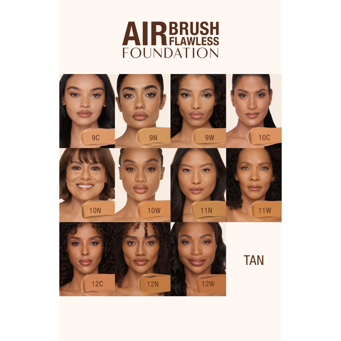 Charlotte Tilbury Airbrush Flawless Foundation 10 Cool