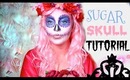 Sugar Skull Makeup Tutorial: Pink & Jewels