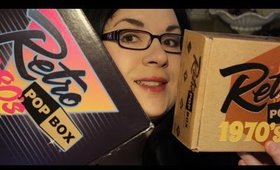 Retro Pop Box 1970s & 1980s Unboxings - October 2016